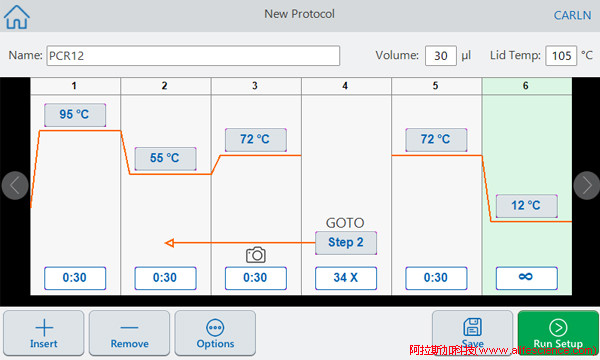 CFX Opus 96 CFX96-touch實(shí)時熒光定量PCR儀TD程序設(shè)定界面.jpg CFX Opus 96 CFX96-touch實(shí)時熒光定量PCR儀TD程序設(shè)定界面.jpg