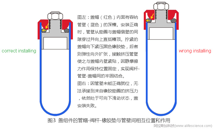 Himac CP100NX Optima XPN-100超速離心機開口管蓋組件管帽-閥桿-墊圈-管壁相互位置關(guān)系.jpg Himac CP100NX Optima XPN-100超速離心機開口管蓋組件管帽-閥桿-墊圈-管壁相互位置關(guān)系.jpg